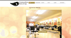 Desktop Screenshot of cosmopolitansalonandspa.com